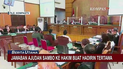 Inilah Momen Kocak di Sidang Ferdy Sambo!