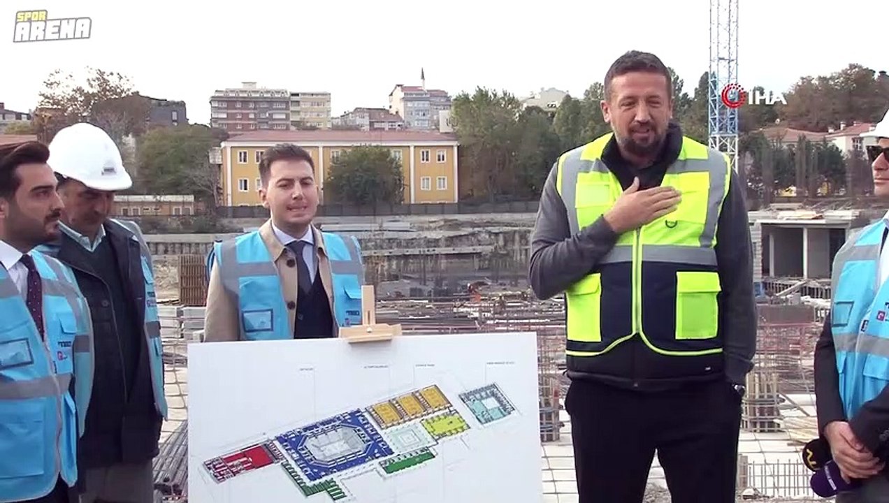 TBF Başkanı Türkoğlu, TBF Basketbol Gelişim Merkezi inşaatında incelemelerde bulundu