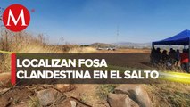 Madres buscadoras localizan fosa en El Salto, Jalisco