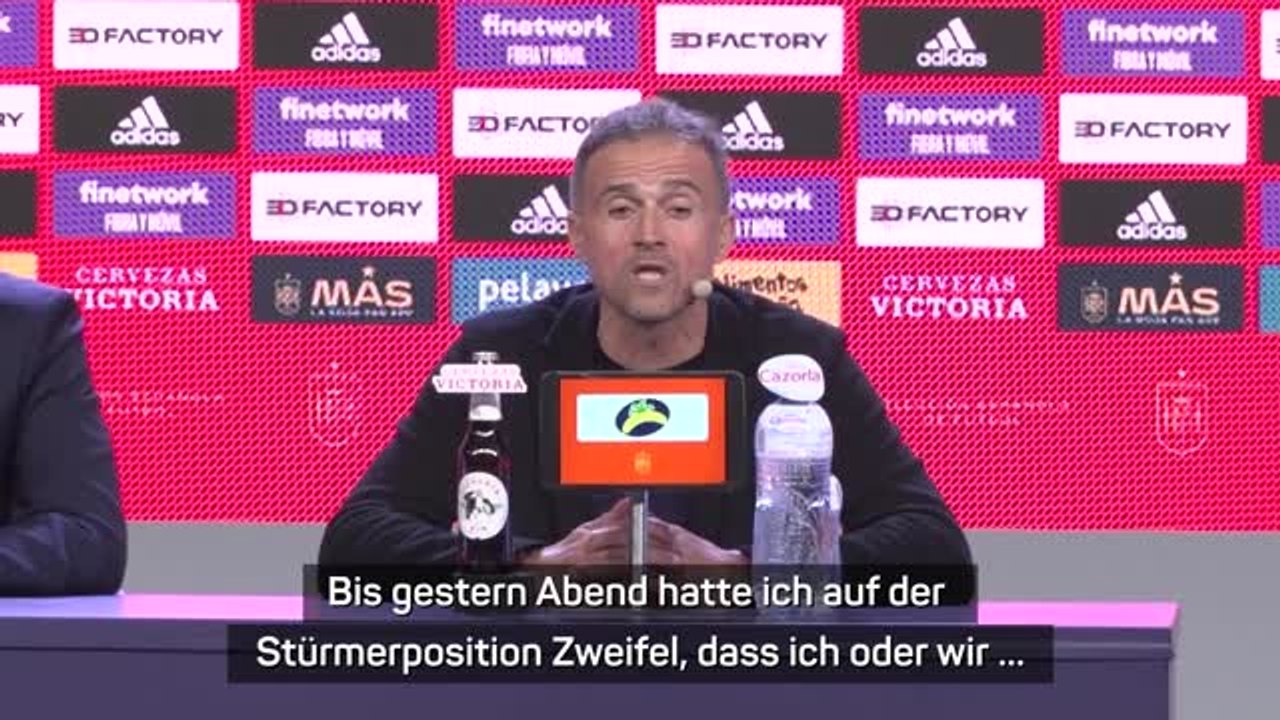 Enrique zu WM-Kader: 'Hört nicht auf nachzudenken'