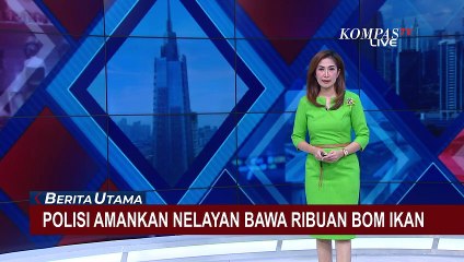 Polisi Amankan Nelayan Bawa Ribuan Bom Ikan di Perairan Situbondo!