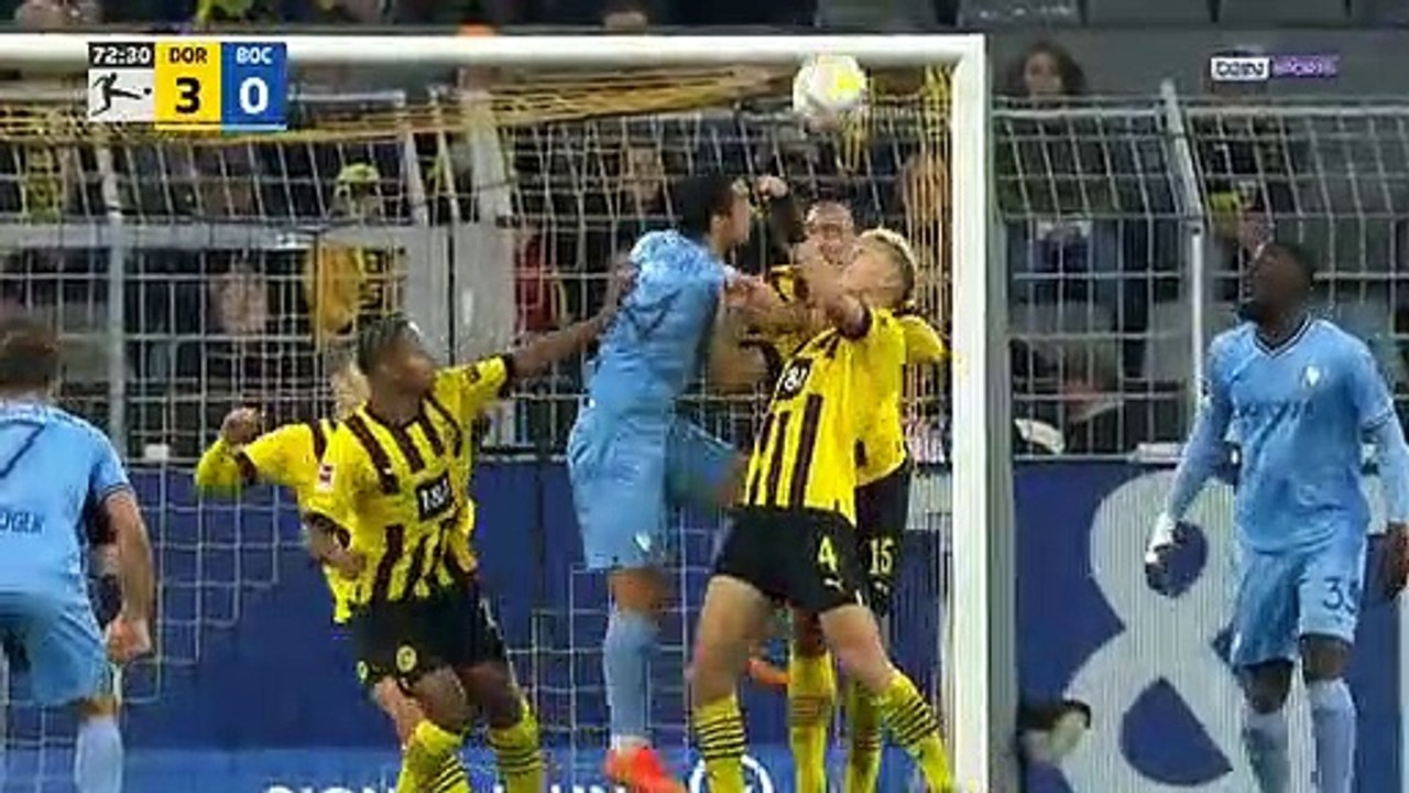 Match de foot mouvementé... et douloureux