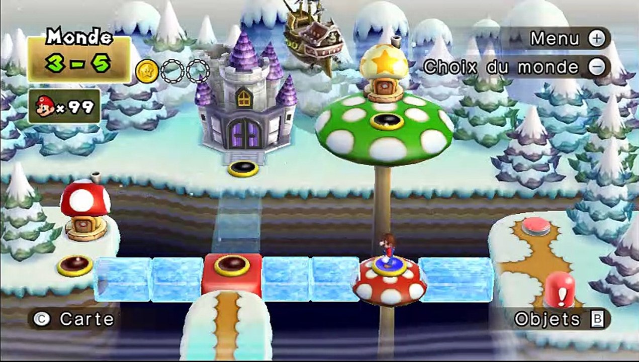 New Super Mario Bros. Wii online multiplayer wii Vidéo Dailymotion