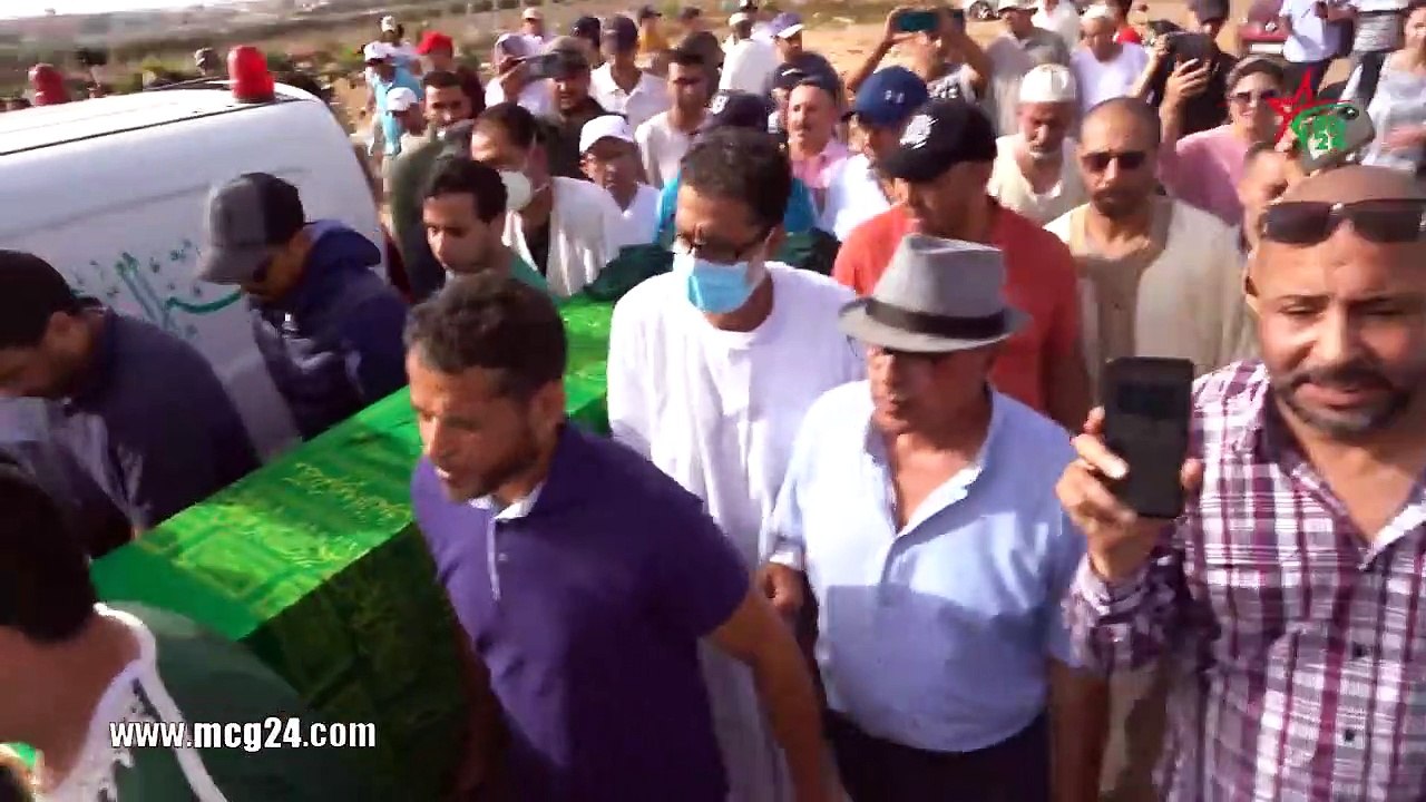 جنازة الفنانة الأمازيغية فاطمة جوطان رحمة الله عليها