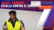 Miguel Cánovas, portavoz de la plataforma Nacional del Transporte, estalla contra el gobierno