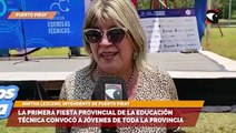 La primera Fiesta Provincial de la Educación Técnica convocó a jóvenes de toda la provincia Mirtha Lezcano