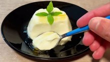 Easy Vanilla Panna Cotta recipe / Πανακότα συνταγή