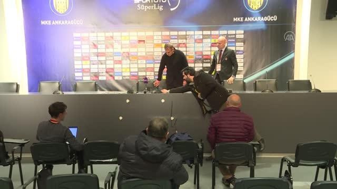 MKE Ankaragücü-Trabzonspor maçının ardından