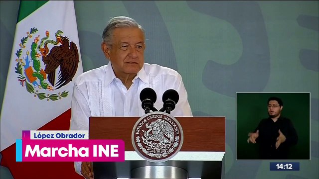 López Obrador dará todas las facilidades para la marcha en defensa del INE