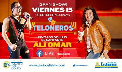 #Teloneros  Invitado: Alí Omar , Canta Autor  Con: Heder López