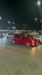 مسيرات لدعم الدولة والرئيس السيسى في السويس بأعلام مصر