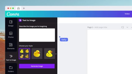 Stable Diffusion en Canva