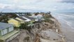 Large sections of Florida beaches carved by erosion