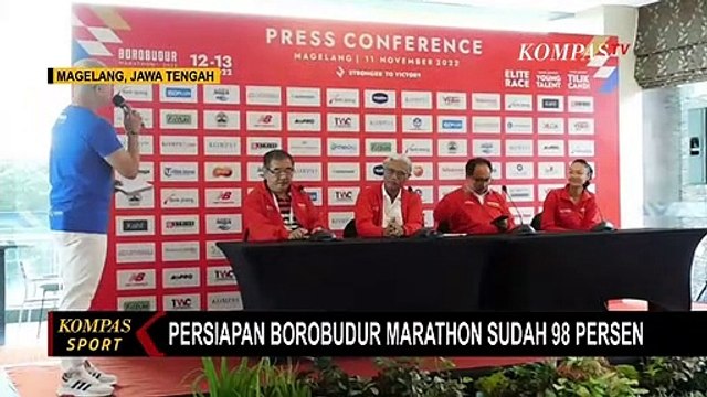 Borobudur Marathon 2022 Digelar dengan 2 Kategori: Elite Race dan Young Talent
