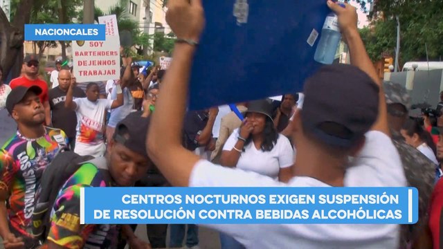 Marcha por restricciones al horario de venta de bebidas alcohólicas