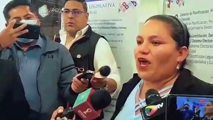 Diputada Daysi Choque cuestiona a Evo