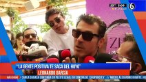 Leonardo García prefiere no hablar de su papá Andrés García