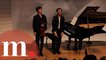 Alexandre Kantorow and Daniel Lozakovich perform Brahms's Scherzo from the F.A.E Sonata