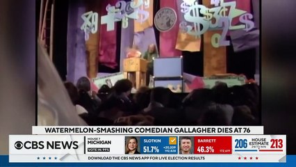 Comedian Gallagher dies at 76