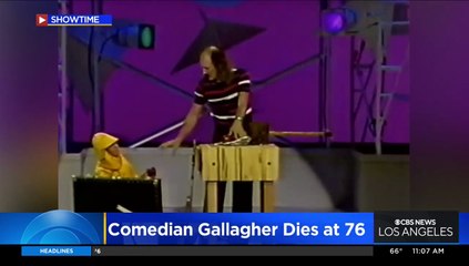 Gallagher, watermelon-smashing comedian, dies at 76(1)