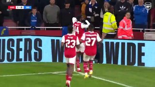 HIGHLIGHTS | Arsenal vs Brighton & Hove Albion (1-3) | Eddie Nketiah scores in Carabao Cup defeat