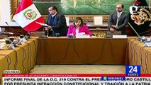 Pedro Castillo: Subcomisión de Acusaciones Constitucionales aprobó denuncia por traición a la patria