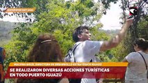 Se realizaron diversas acciones turísticas en todo Puerto Iguazú