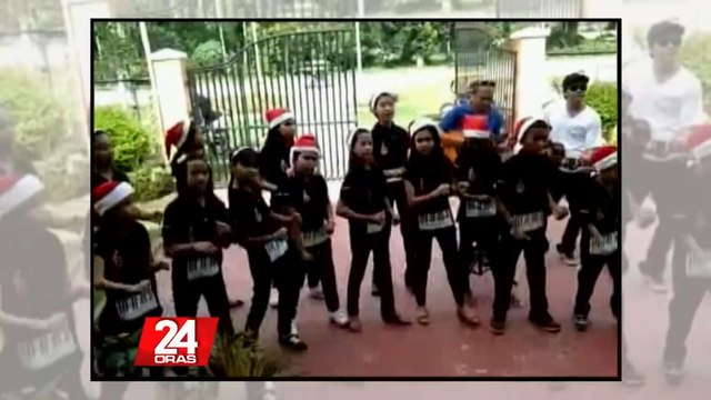 Matapos ang dalawang paskong lumipas muling kakalansing ang mga tamburin na yari sa tansan at aalingangaw ang munting tinig | 24 Oras