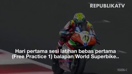 Sesi Latihan bebas pertama WSBK Mandalika Sepi Penonton