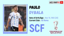 ARGENTINA OFFCIAL SQUAD WORLD CUP QATAR 2022  Dybala,Messi,Paredes,Di María,Álvarez,Martínez... ✔️
