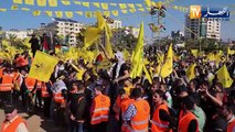 فلسطين: مئات الآلاف يحيون الذكرى الـ 18 لإستشهاد القائد ياسر عرفات بغزة
