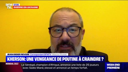 Télécharger la video: Guerre en Ukraine: faut-il craindre une vengeance de Vladimir Poutine après le retrait russe de Kherson?