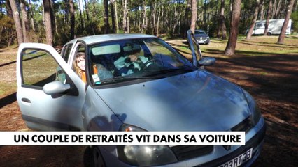Retraités et handicapés, un couple forcé de vivre dans leur voiture