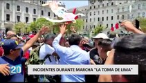 ¡Indignante! Manifestantes agreden a reportero de Panamericana Televisión
