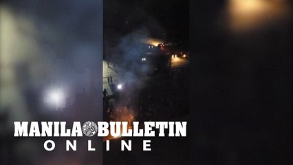 People gather to celebrate Ukrainian forces entering Kherson