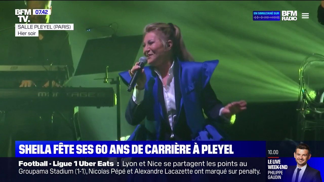 Sheila fête ses 60 ans de carrière à la salle Pleyel
