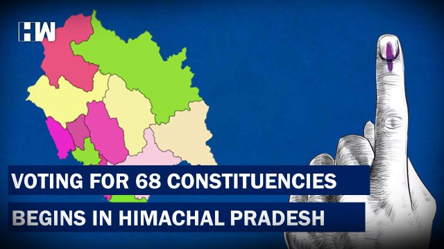 Voting In 68 Constituencies Begins In Himachal Pradesh | Congress | BJP |