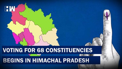 Voting In 68 Constituencies Begins In Himachal Pradesh  | Congress | BJP |