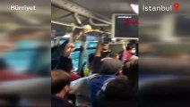 Metrobüste taciz iddiasına linç girişimi