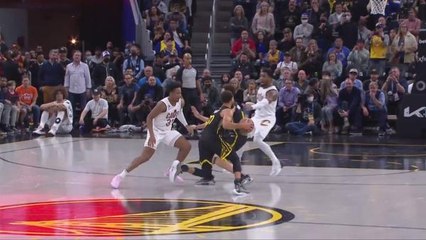 Night, night! Curry hits clutch three against Cavs
