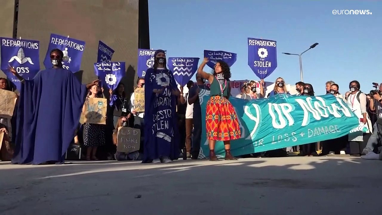 Proteste bei COP27: reiche Länder sollen zahlen