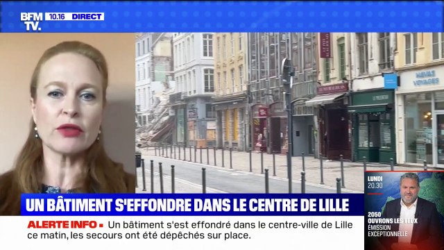 Violette Spillebout, députée Renaissance du Nord: Deux immeubles sont concernés par l'effondrement à Lille