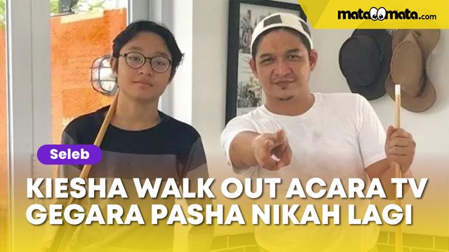 Detik-detik Kiesha Alvaro Walk Out Acara TV gegara Pasha Ungu Nikah Lagi Viral: Dia Sesakit Itu