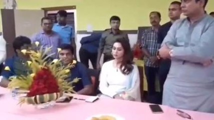 ভাঙড়: পাঁচ টিবি রোগীকে দত্তক নিলেন সাংসদ মিমি চক্রবর্তী