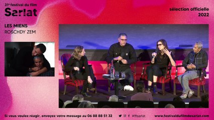 Film "Les miens" de Roschdy Zem, le débat d'après projection à Sarlat