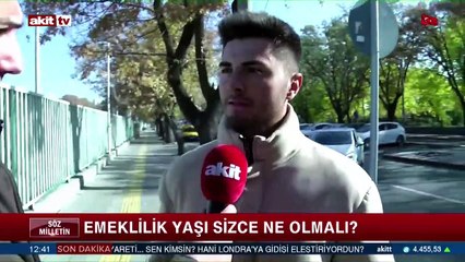 Emeklilik yaşı sizce ne olmalı ?