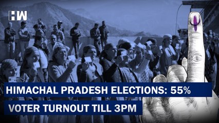 Download Video: Himachal Pradesh Elections: 55% Voter Turnout Recorded Till 3 PM | BJP Congress | Assembly Elections