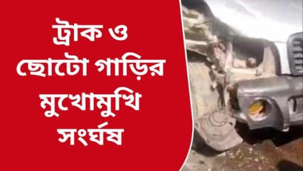 সজরে ধাক্কা! দুমড়ে মুছে গেল পর্যটকের গাড়ি