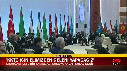 Cumhurbaşkanı Erdoğan, Özbekistan ziyareti dönüşü gazetecilerin sorularını yanıtladı