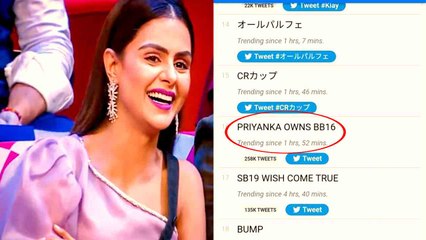 Bigg Boss 16 ; Priyanka Owns BB 16 हुआ Twitter पर World wide Trend; Priyanka बनेगी Winner? |*TV